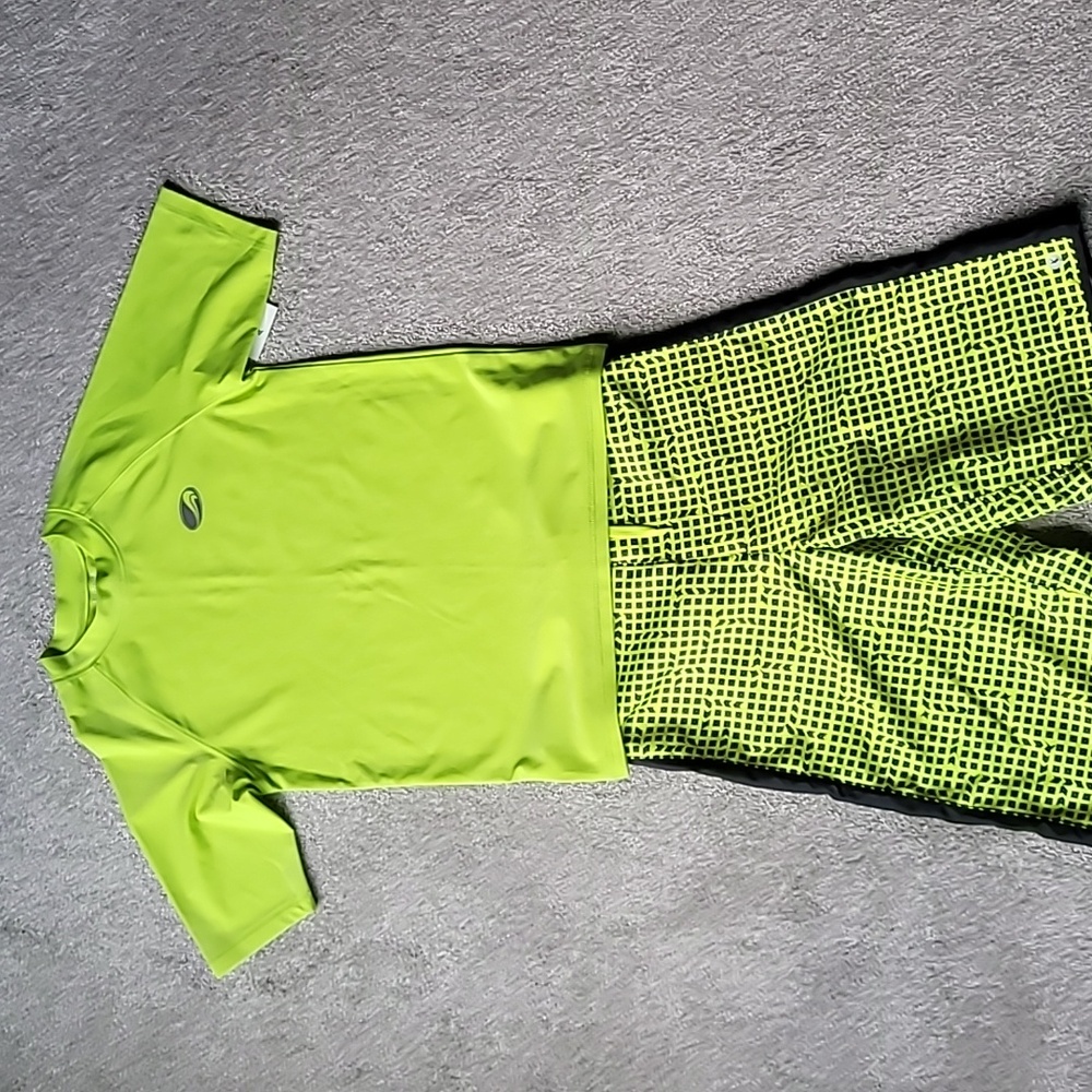 Boy's 14/16 Xersion/Arizona Rashguard Swim Set